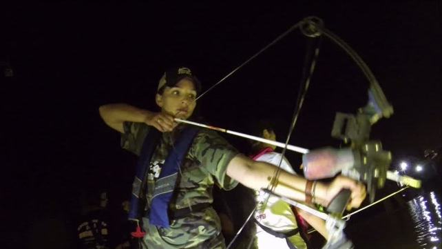 Bow Fishing for Asian Carp