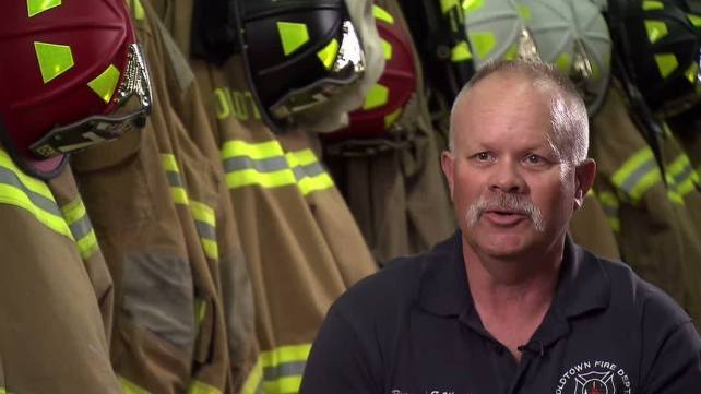 Firefighter Family, Knife Making, and Striper Fishing
